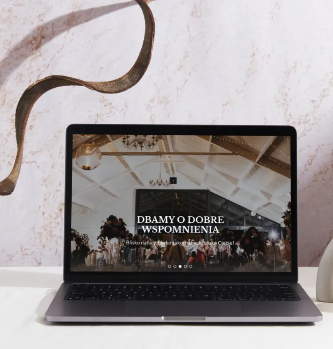 realizacja stron internetowych dla małych firm - sala weselna